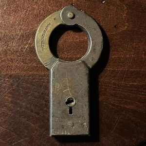 Yale Bicycle Lock - Antique - Patented 1894 - No Key